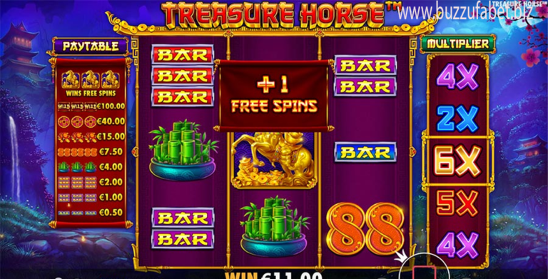 Winrate Tinggi Slot Treasure Horse Pilihan untuk Menang Besar